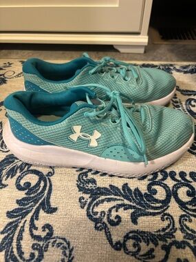 Under Armour Women's Teal Athletic Sneakers